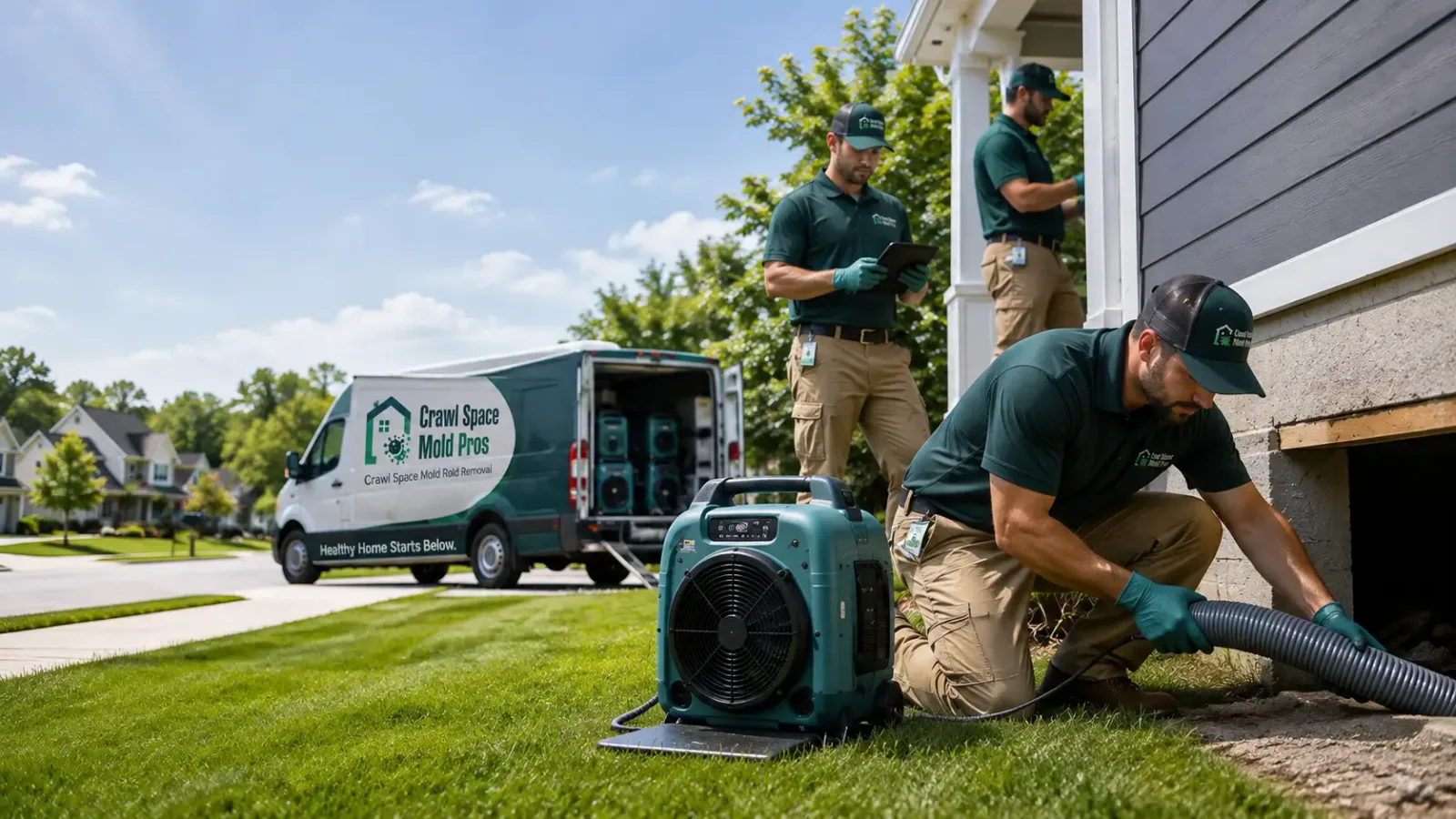 Crawl Space Mold Removal in Udall, KS